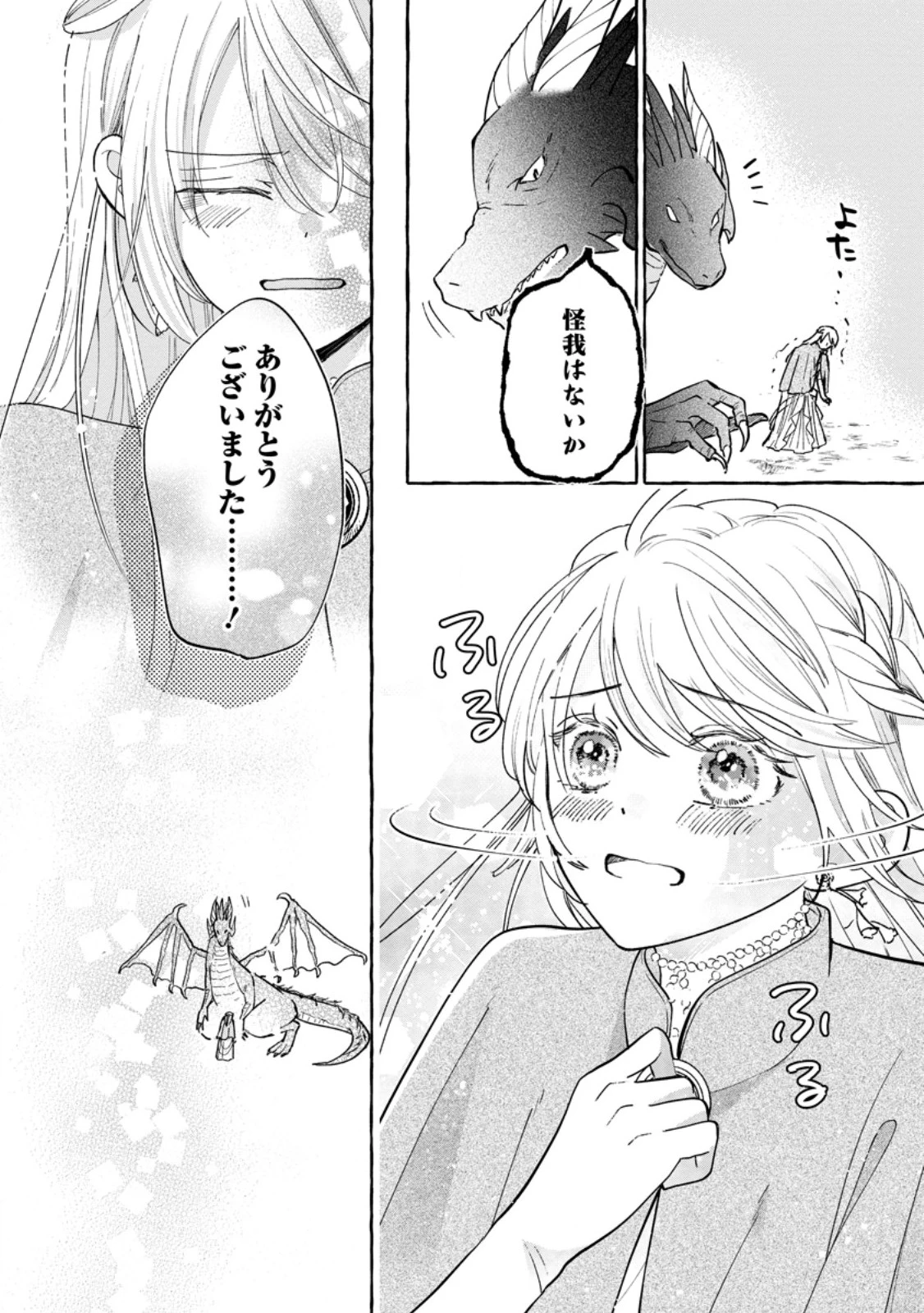 お試しで喚ばれた聖女なのに最強竜に気に入られてしまいました。 第11.2話 - 4