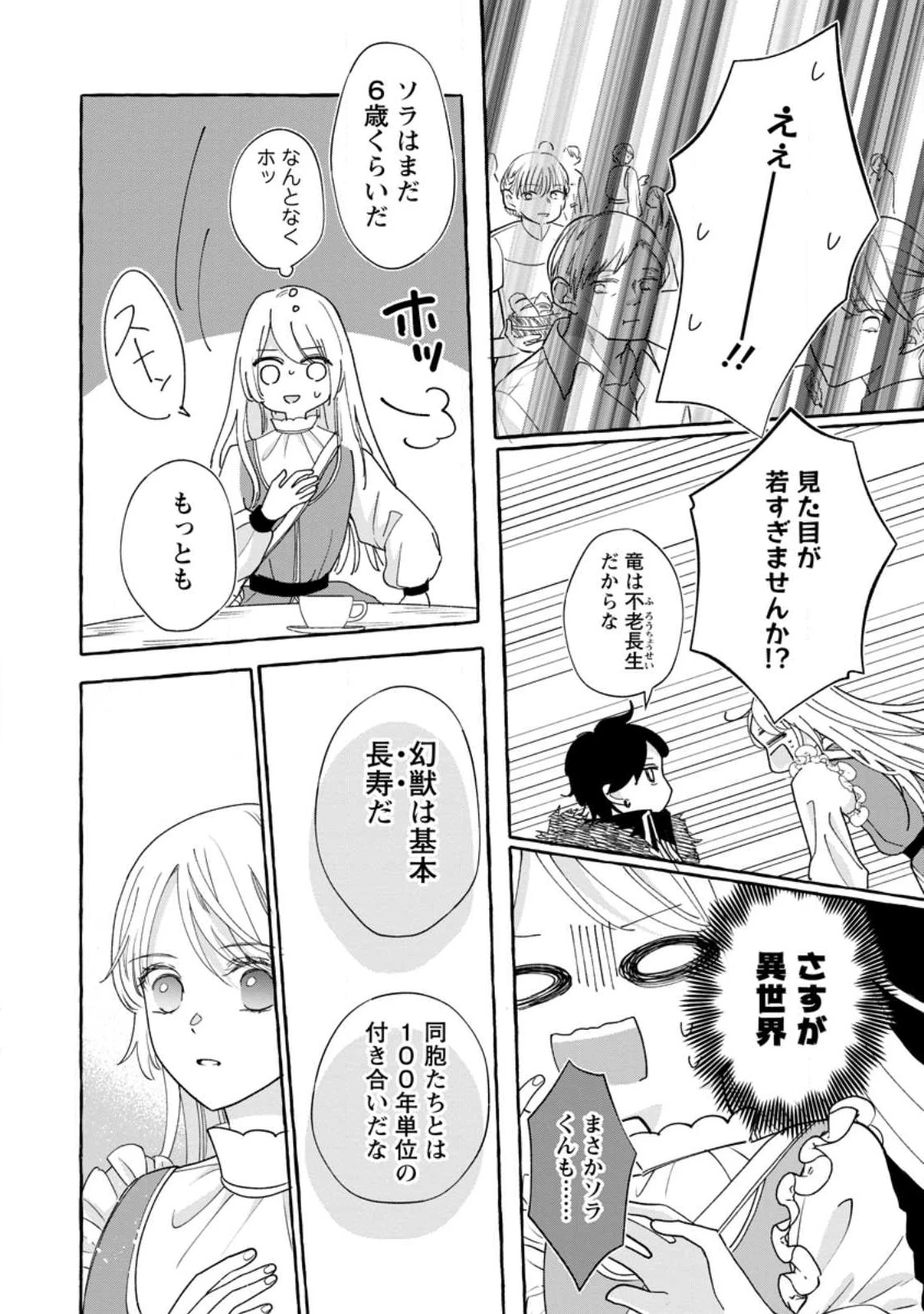 お試しで喚ばれた聖女なのに最強竜に気に入られてしまいました。 第6.2話 - 8