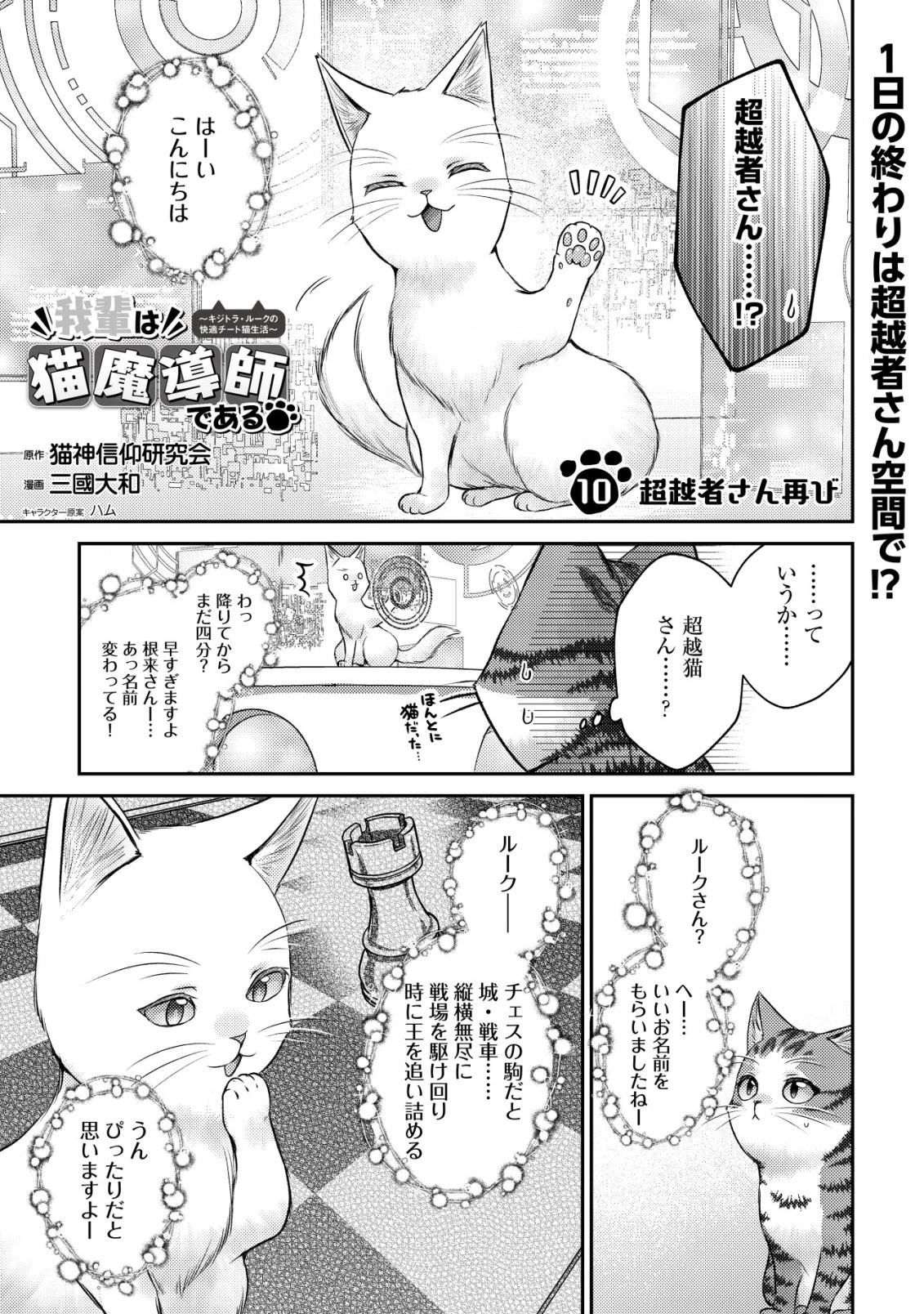 我輩は猫魔導師である～キジトラ・ルークの快適チート猫生活～ 第10話 - 1