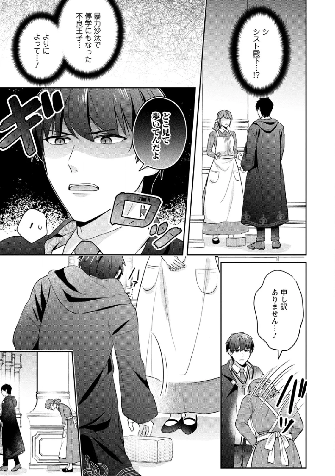 メシマズ女扱いされたので婚約破棄したら、なぜかツンデレ王子の心と胃袋つかんじゃいました 第2.2話 - 3