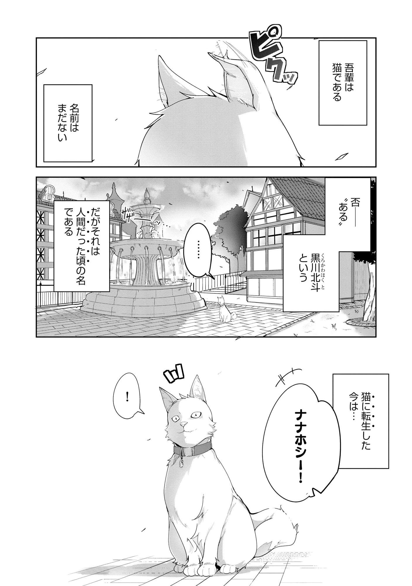 猫に転生したけど、暇なのでゲーマー女子と一緒にＶＲＭＭＯをする 第1.1話 - 2