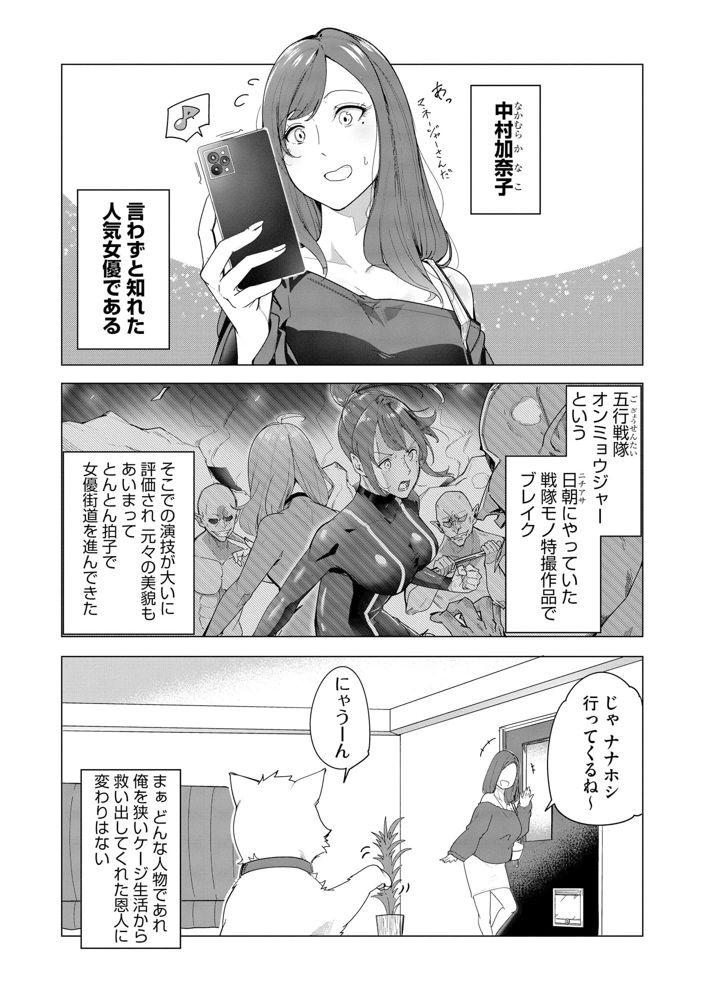 猫に転生したけど、暇なのでゲーマー女子と一緒にＶＲＭＭＯをする 第1.1話 - 10