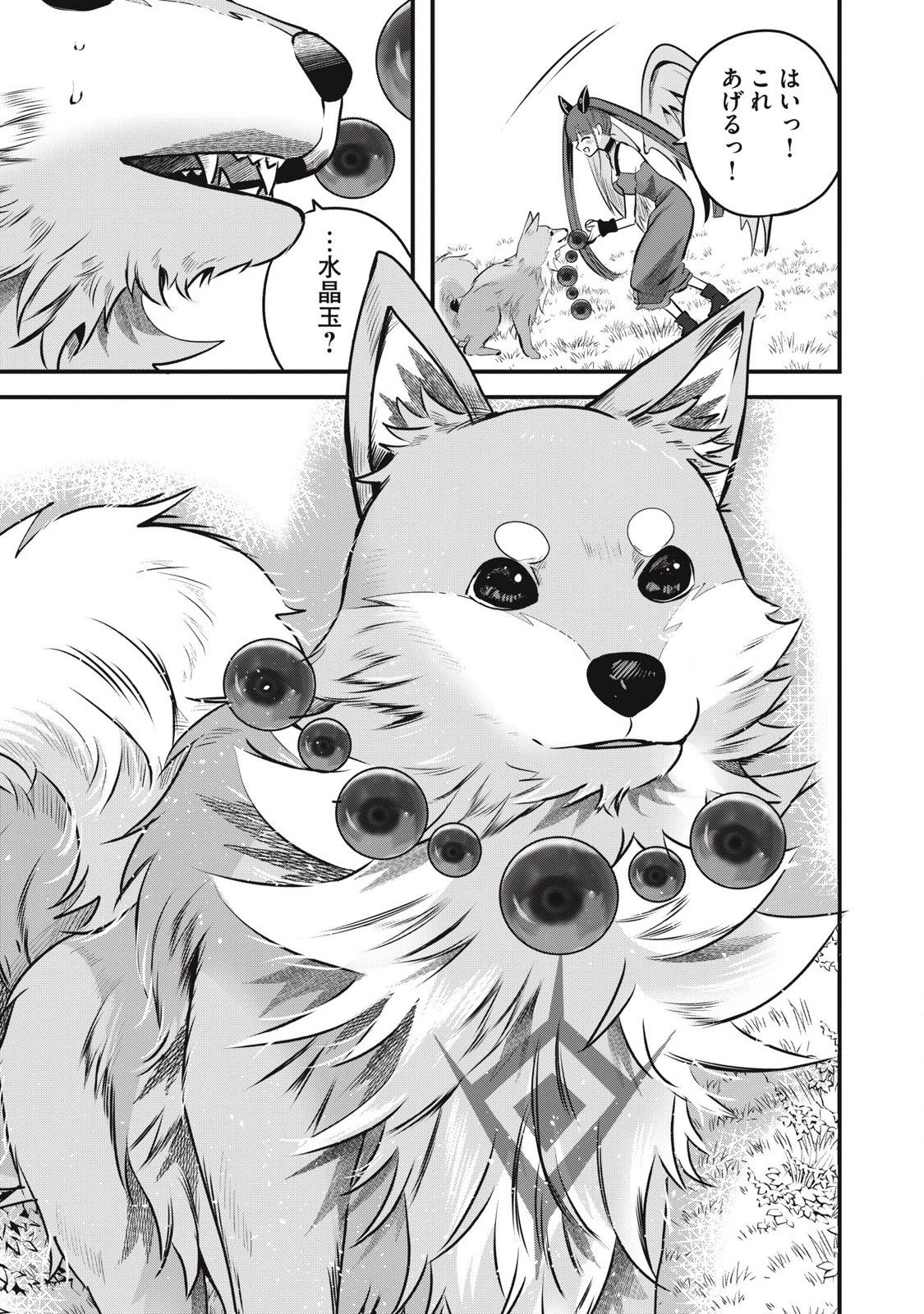 フェンリルに転生したはずがどう見ても柴犬柴犬(最強)になった俺、もふもふされながら神へと成り上がる 第4.1話 - 11