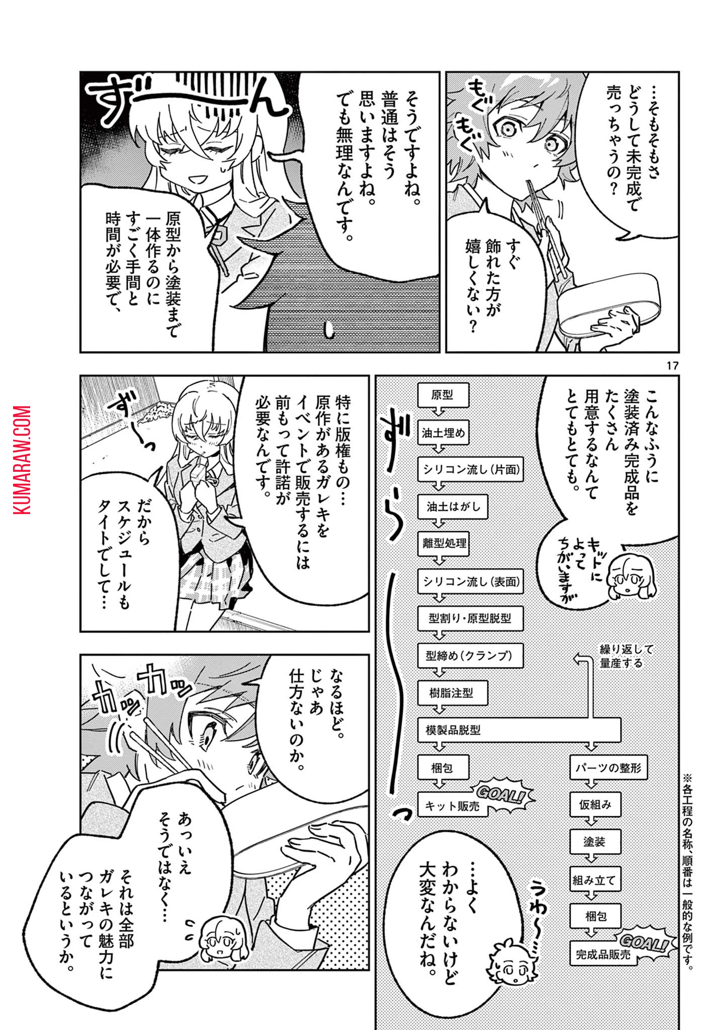 ガレキ！－造形乙女の放課後－ 第2.2話 - 2