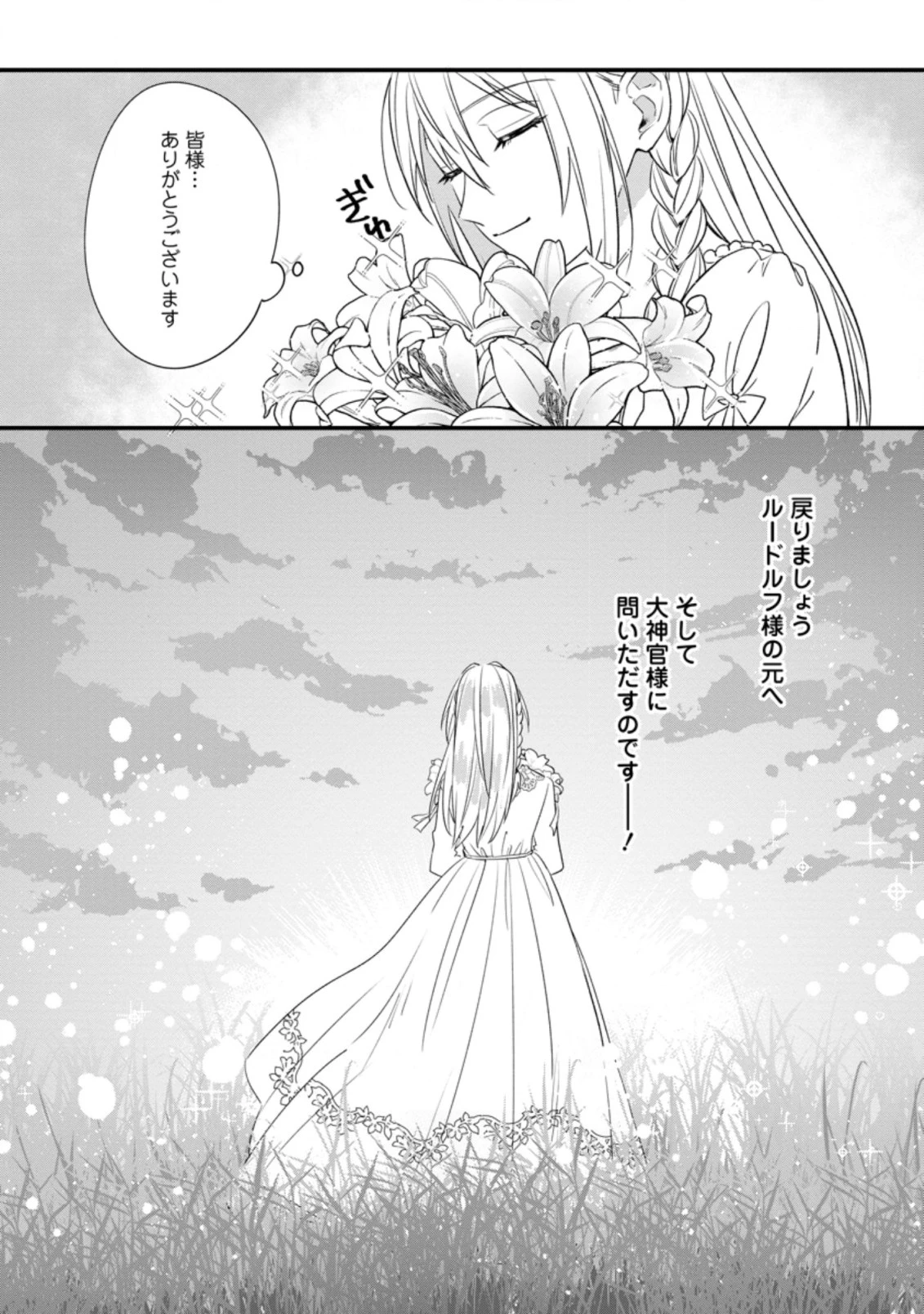 王妃になる予定でしたが、偽聖女の汚名を着せられたので逃亡したら、皇太子に溺愛されました。そちらもどうぞお幸せに。 第13.3話 - 10