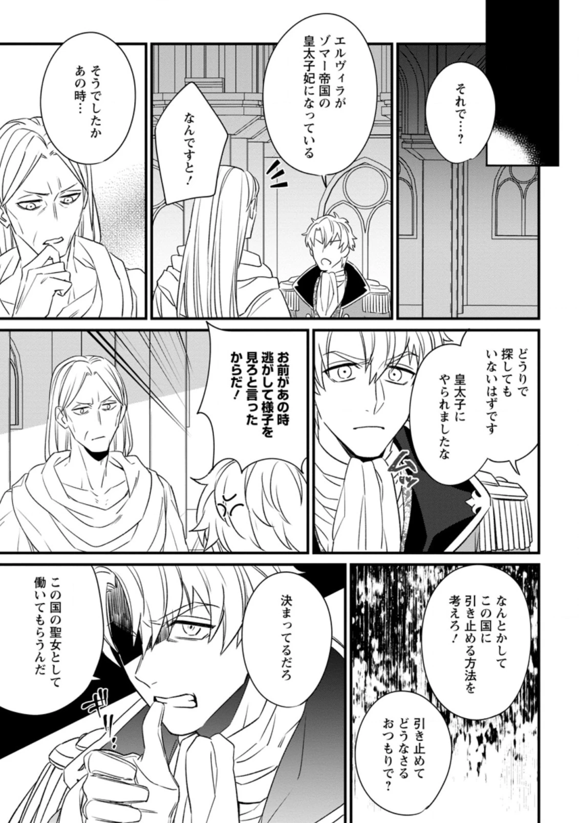 王妃になる予定でしたが、偽聖女の汚名を着せられたので逃亡したら、皇太子に溺愛されました。そちらもどうぞお幸せに。 第6.2話 - 8