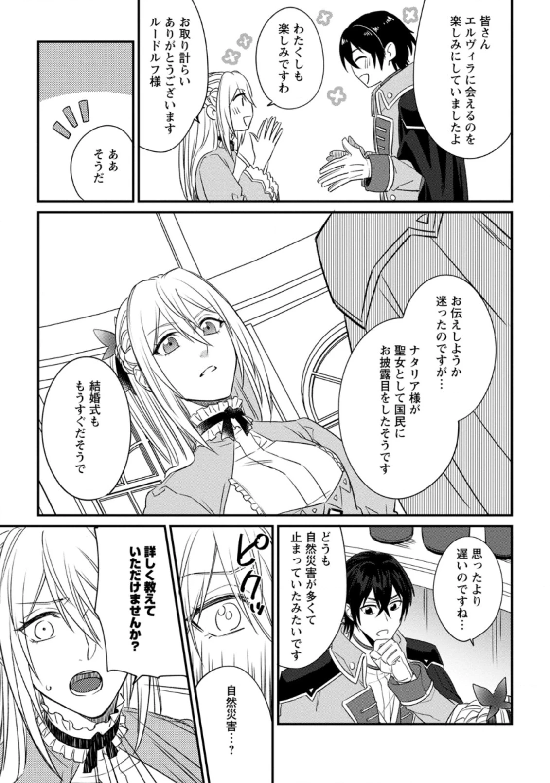 王妃になる予定でしたが、偽聖女の汚名を着せられたので逃亡したら、皇太子に溺愛されました。そちらもどうぞお幸せに。 第4.2話 - 3