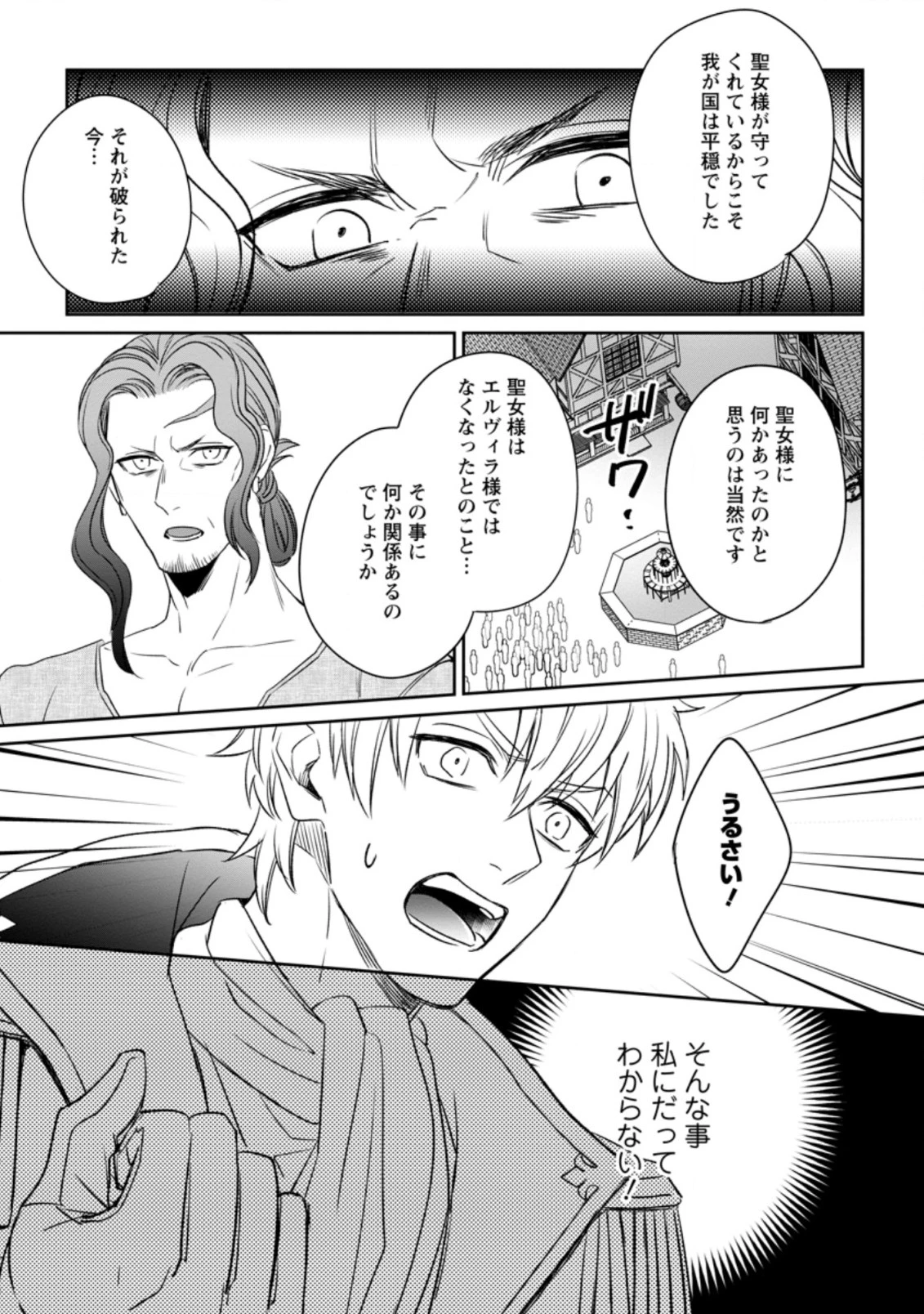 王妃になる予定でしたが、偽聖女の汚名を着せられたので逃亡したら、皇太子に溺愛されました。そちらもどうぞお幸せに。 第2.3話 - 7