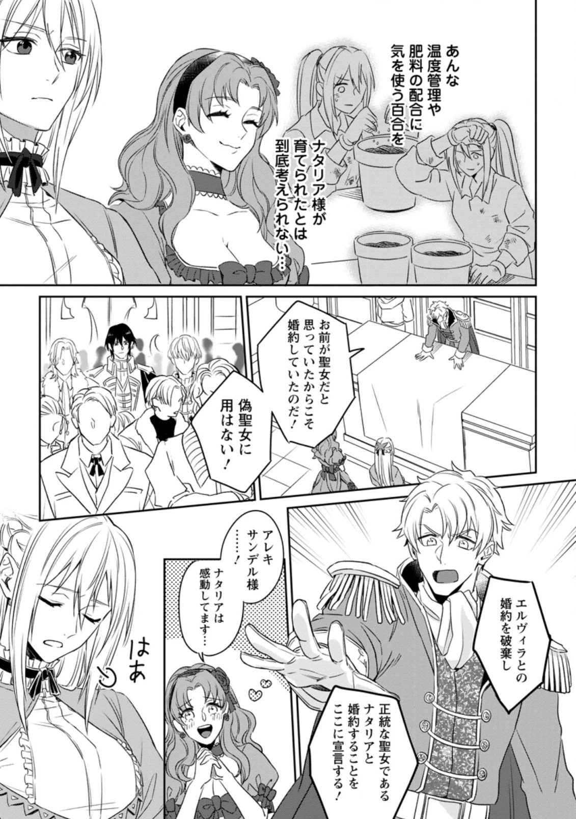 王妃になる予定でしたが、偽聖女の汚名を着せられたので逃亡したら、皇太子に溺愛されました。そちらもどうぞお幸せに。 第1.1話 - 7