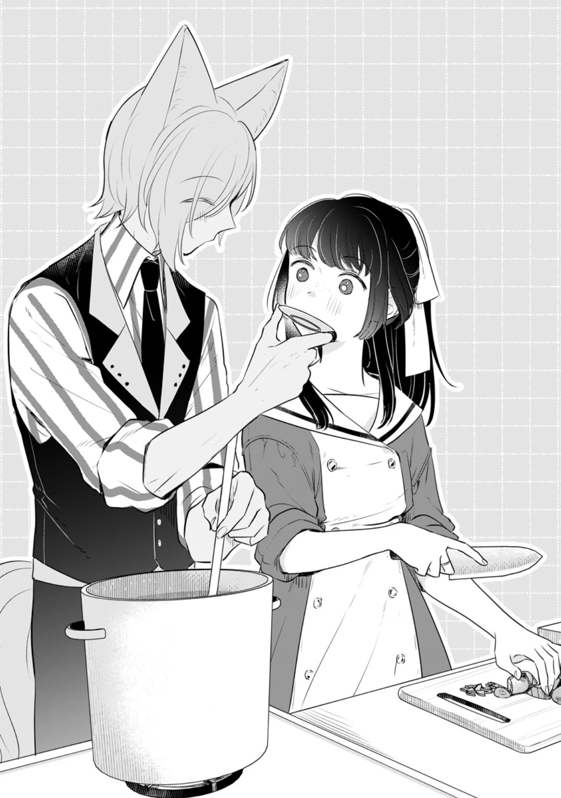 聖女じゃないと追放されたので、もふもふ従者(聖獣)とおにぎりを握る 第32.1話 - 1