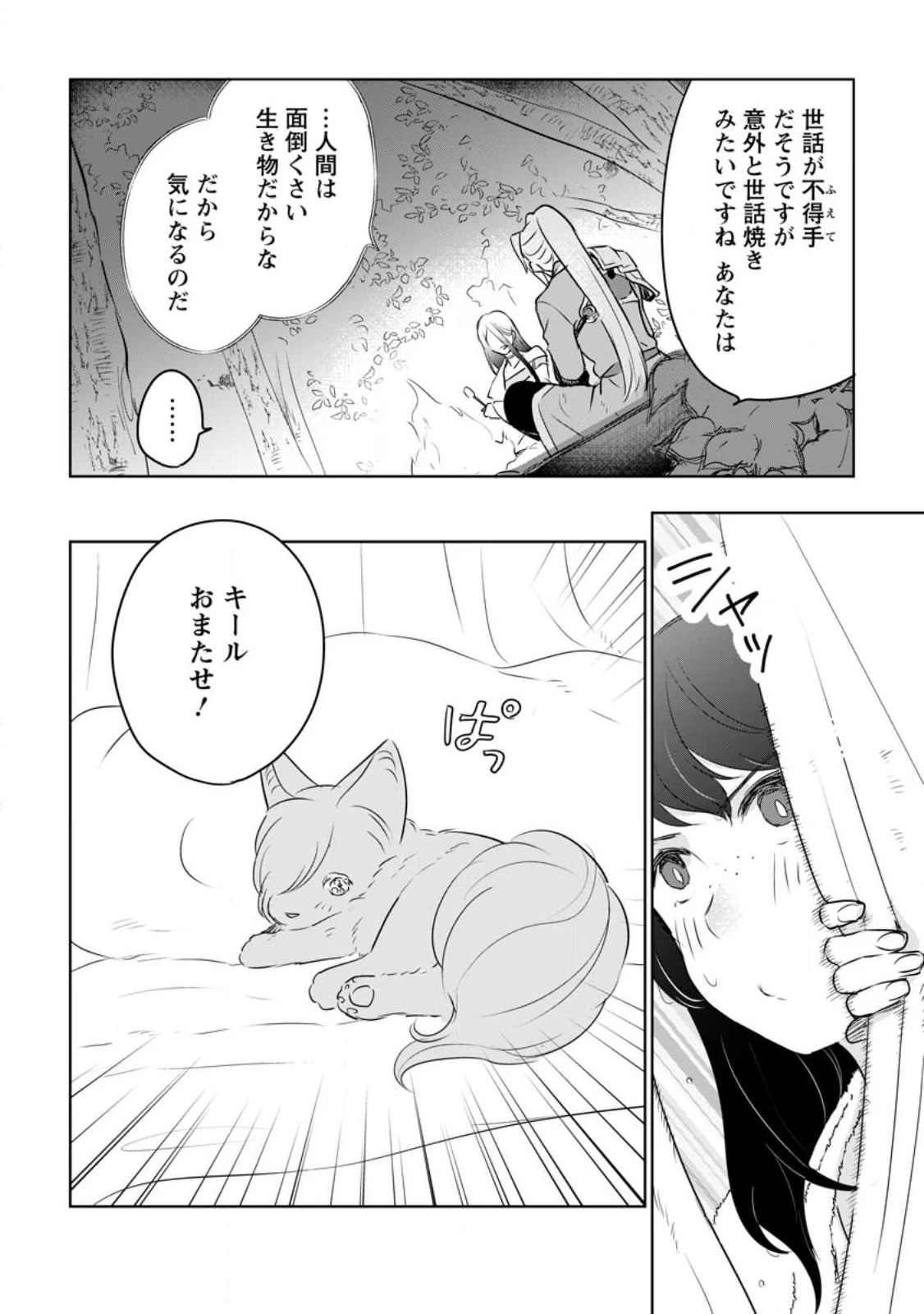 聖女じゃないと追放されたので、もふもふ従者(聖獣)とおにぎりを握る 第23.1話 - 10