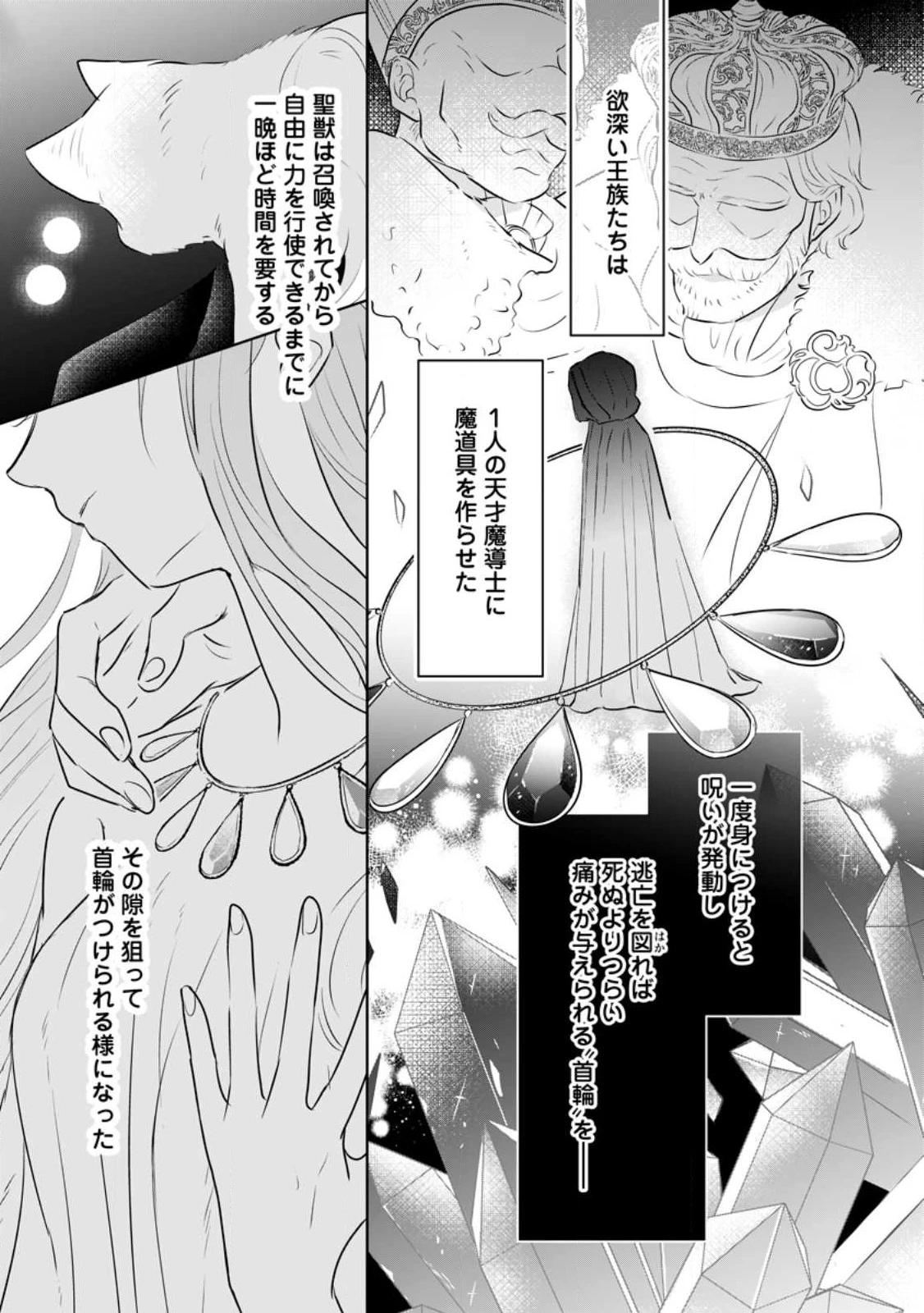 聖女じゃないと追放されたので、もふもふ従者(聖獣)とおにぎりを握る 第22.2話 - 9