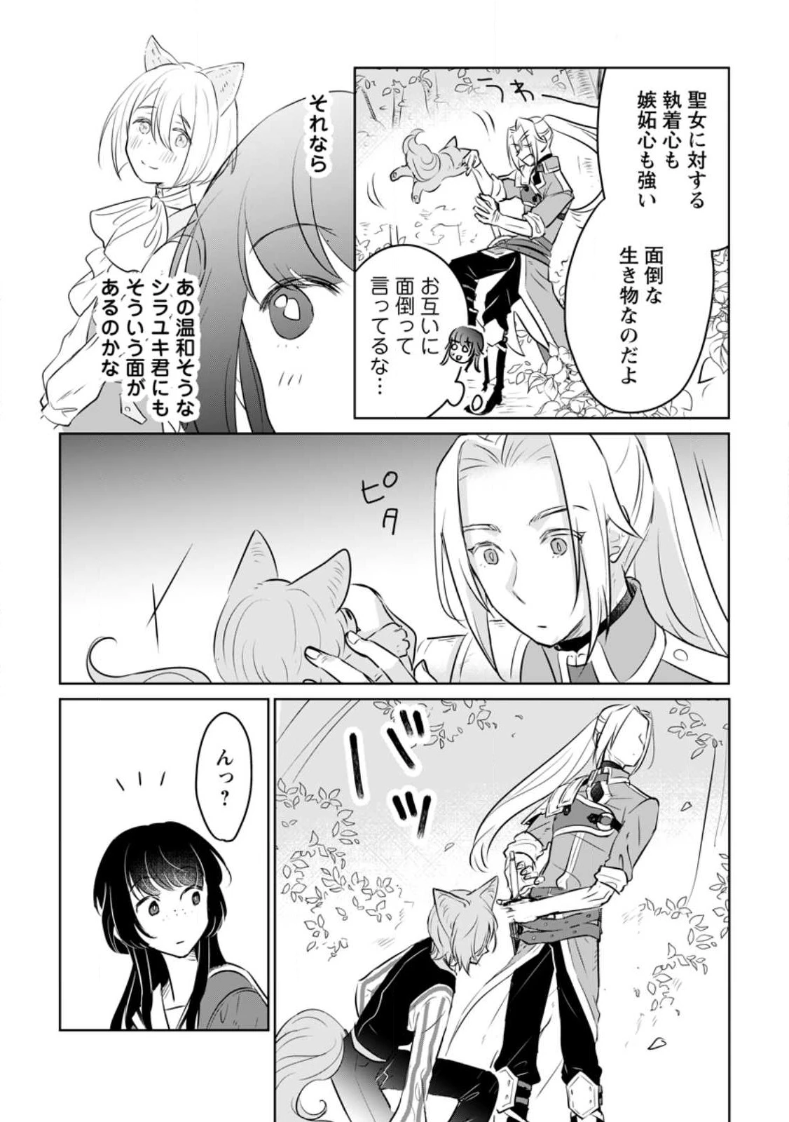 聖女じゃないと追放されたので、もふもふ従者(聖獣)とおにぎりを握る 第21.3話 - 8