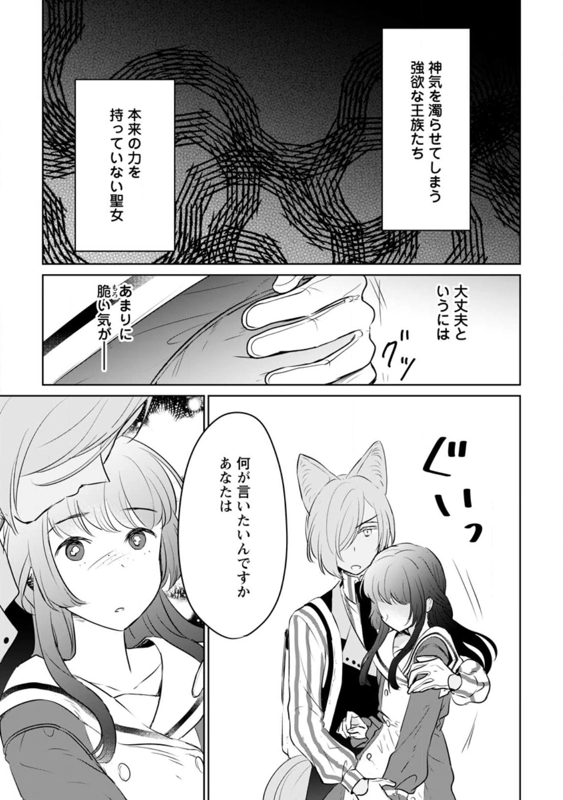 聖女じゃないと追放されたので、もふもふ従者(聖獣)とおにぎりを握る 第21.1話 - 11