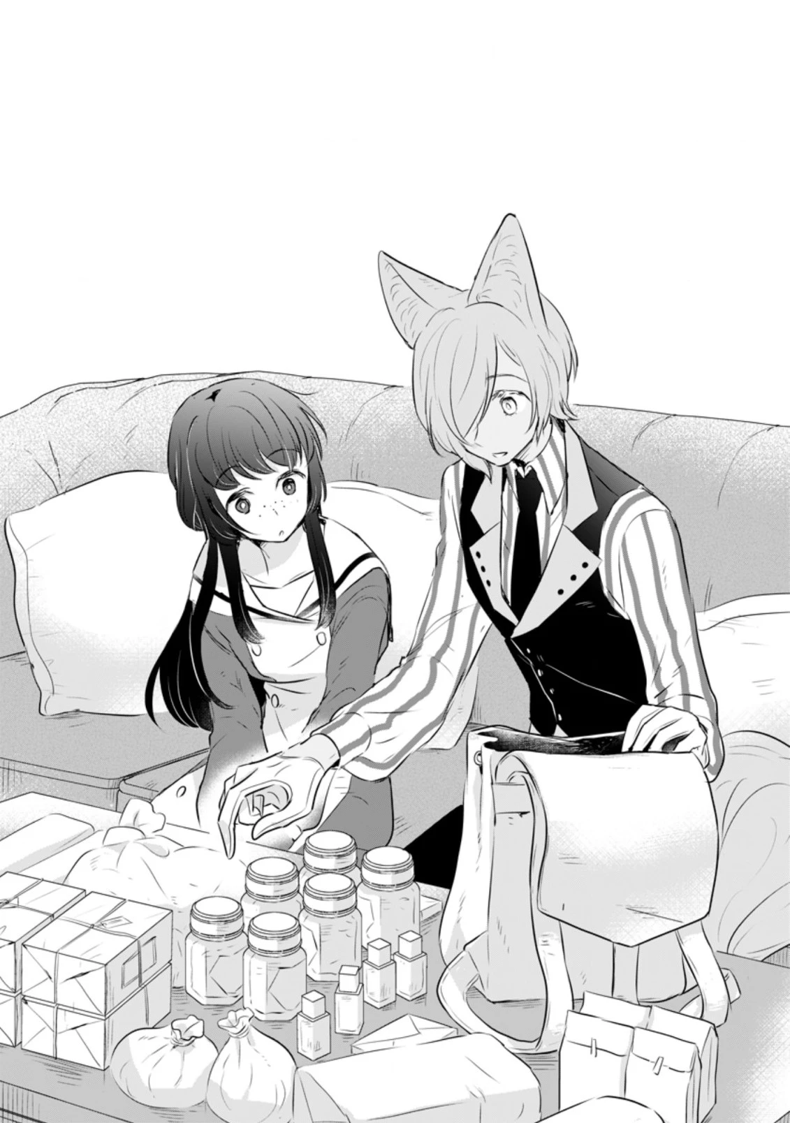 聖女じゃないと追放されたので、もふもふ従者(聖獣)とおにぎりを握る 第18.1話 - 1