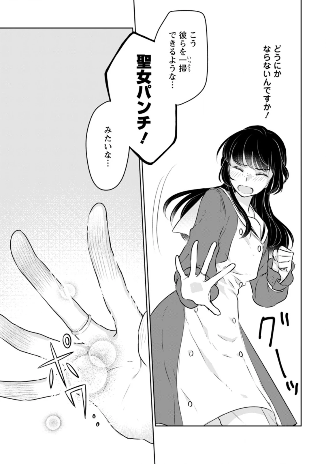 聖女じゃないと追放されたので、もふもふ従者(聖獣)とおにぎりを握る 第16.3話 - 4