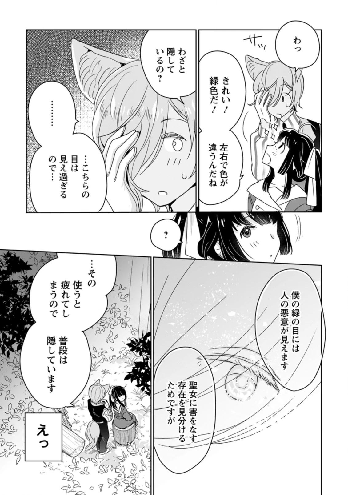 聖女じゃないと追放されたので、もふもふ従者(聖獣)とおにぎりを握る 第5.1話 - 9