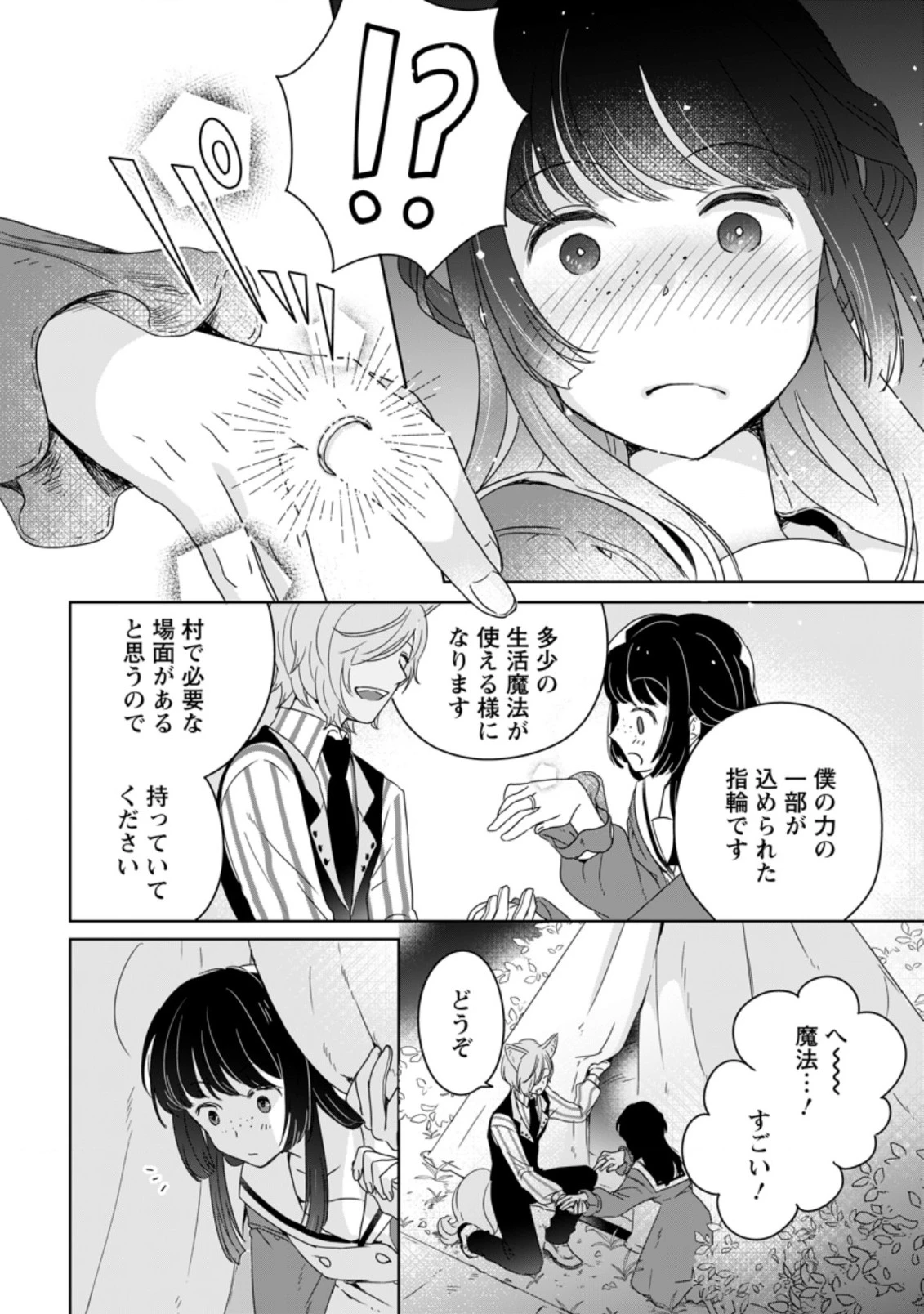 聖女じゃないと追放されたので、もふもふ従者(聖獣)とおにぎりを握る 第4.3話 - 7