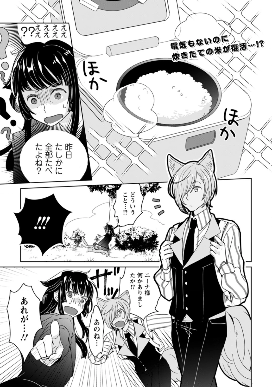 聖女じゃないと追放されたので、もふもふ従者(聖獣)とおにぎりを握る 第2.1話 - 1