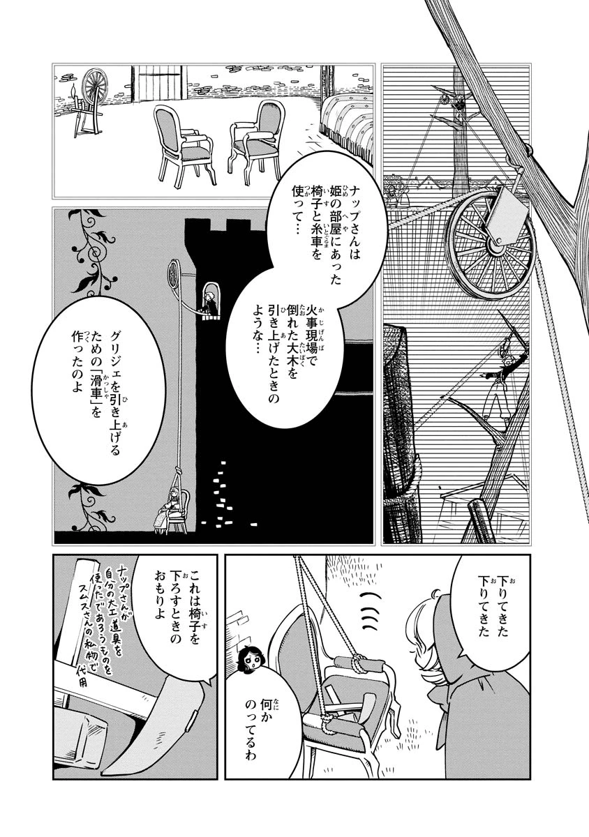 赤ずきん、旅の途中で死体と出会う 第12話 - 13