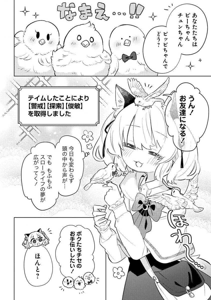 猫耳少女は森でスローライフを送りたい ～もふもふは所望しましたが、聖女とか王子様とかは注文外です～ 第3話 - 4