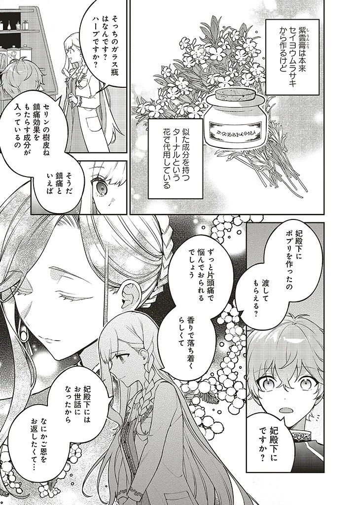 Douyara Watashi ga Honmono desu 追放された聖女ですが、どうやら私が本物です 追放された聖女ですが、どうやら私が本物です　前世薬師は“癒し”の薬で救いたい！ 第4.1話 - 7