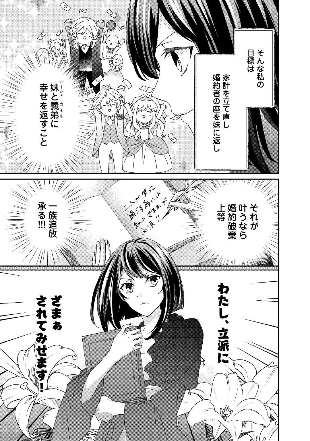 転生侯爵令嬢奮闘記 わたし 第15話 - 3