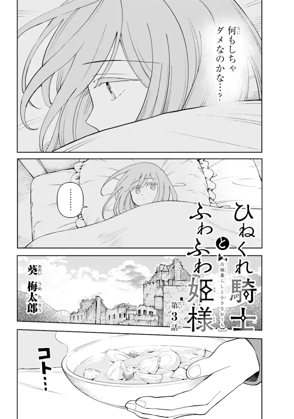 ひねくれ騎士とふわふわ姫様 古城暮らしと小さなおうち 第3.1話 - 4