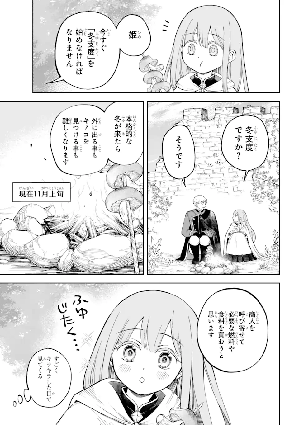ひねくれ騎士とふわふわ姫様 古城暮らしと小さなおうち 第2.1話 - 11