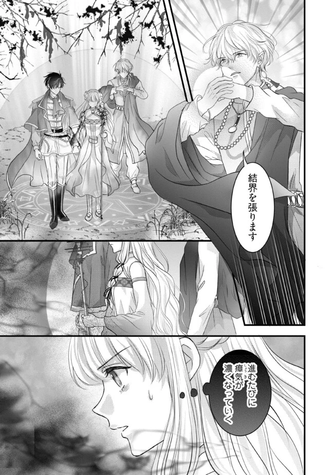 空っぽ聖女として捨てられたはずが、嫁ぎ先の皇帝陛下に溺愛されています 第10.2話 - 3