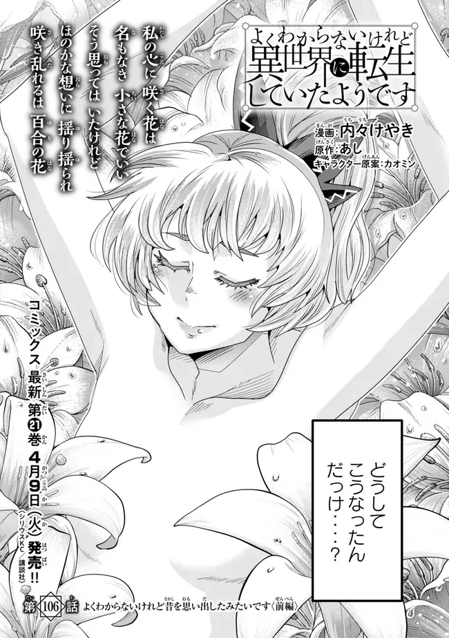 よくわからないけれど異世界に転生していたようです 第106.1話 - 3