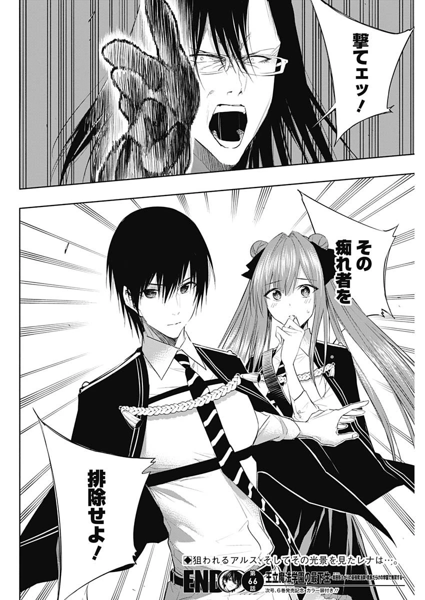 王立魔法学園の最下生　～　貧困街（スラム）上がりの最強魔法師、貴族だらけの学園で無双する　～ 第66話 - 18