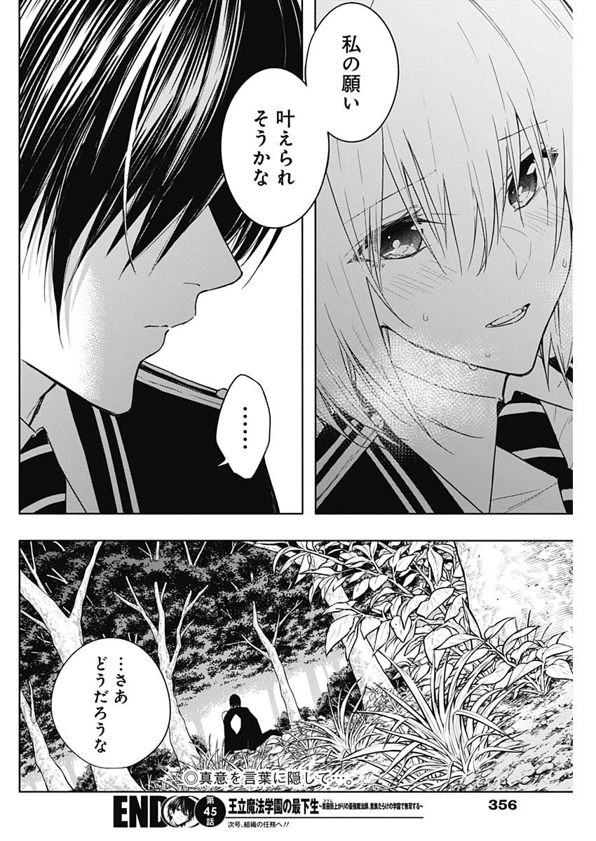 王立魔法学園の最下生　～　貧困街（スラム）上がりの最強魔法師、貴族だらけの学園で無双する　～ 第45話 - 18