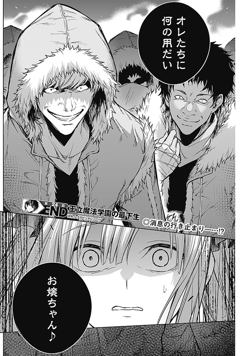 王立魔法学園の最下生　～　貧困街（スラム）上がりの最強魔法師、貴族だらけの学園で無双する　～ 第24話 - 18