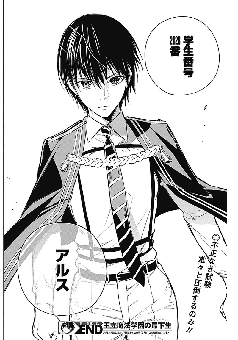 王立魔法学園の最下生　～　貧困街（スラム）上がりの最強魔法師、貴族だらけの学園で無双する　～ 第18話 - 18