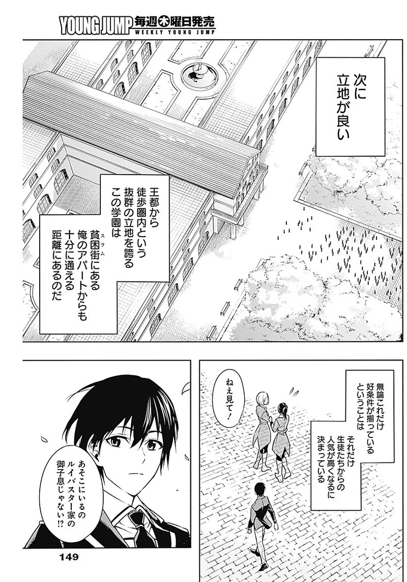 王立魔法学園の最下生　～　貧困街（スラム）上がりの最強魔法師、貴族だらけの学園で無双する　～ 第4話 - 8