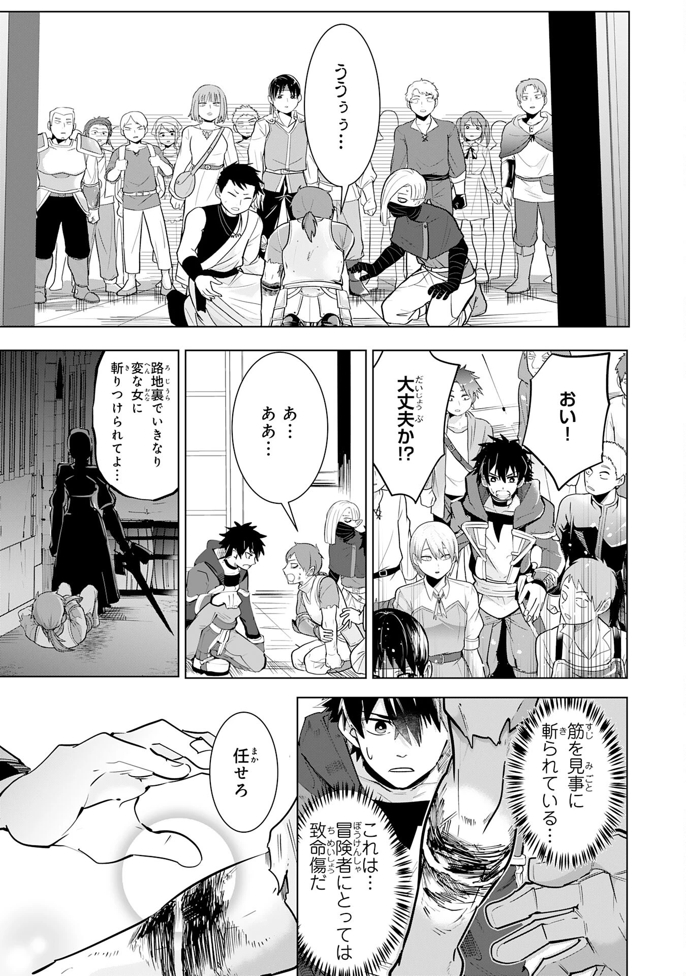 Sランクパーティーを「無能」だと追放されたけど、【鑑定】と【治癒魔法】で成り上がり無双 第16話 - 5