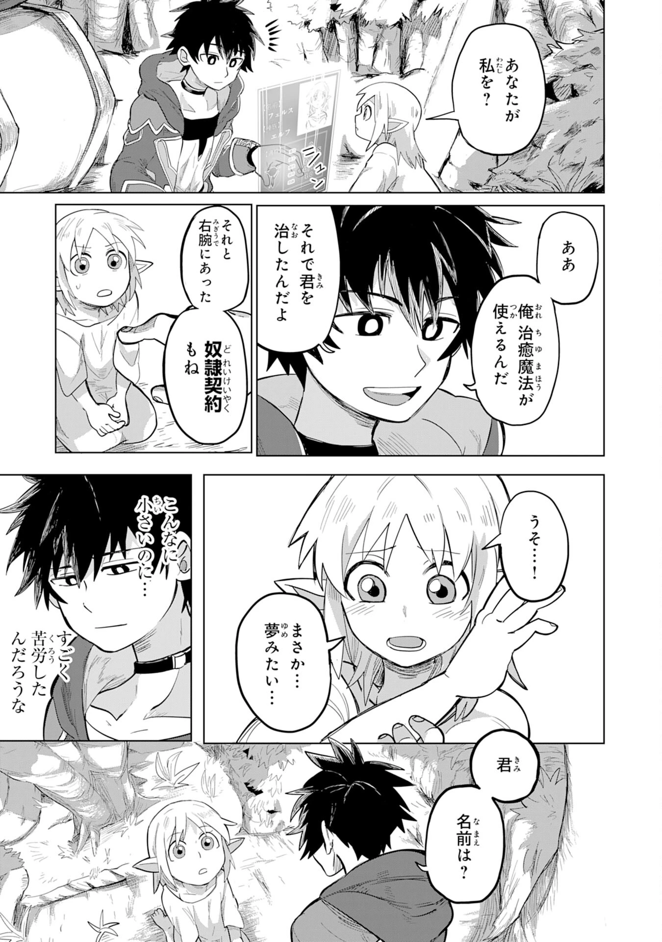 Sランクパーティーを「無能」だと追放されたけど、【鑑定】と【治癒魔法】で成り上がり無双 第1話 - 17