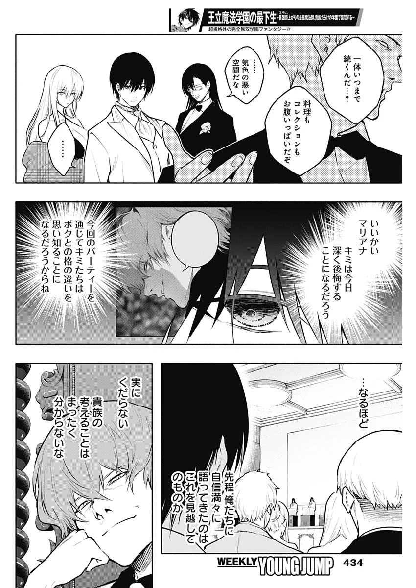 王立魔法学園の最下生　～　貧困街（スラム）上がりの最強魔法師、貴族だらけの学園で無双する　～ 第128話 - 6