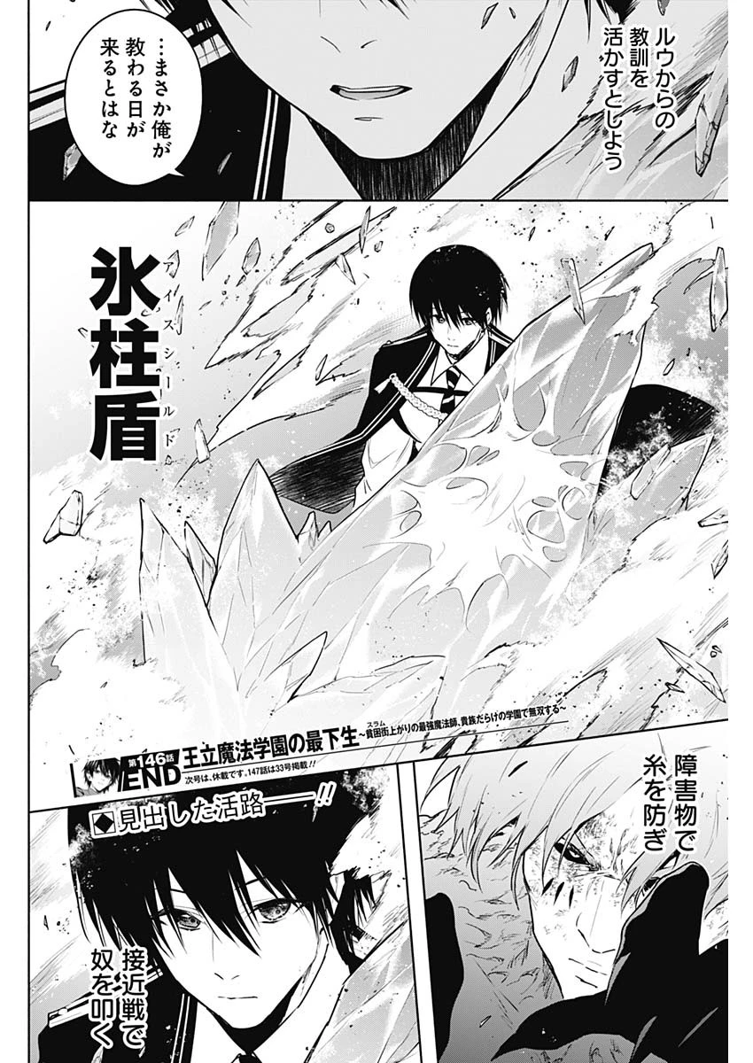 王立魔法学園の最下生～貧困街上がりの最強魔法師、貴族だらけの学園で無双する～ 第146話 - 18