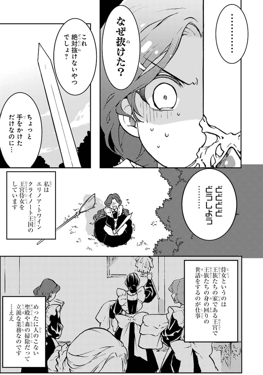 侍女なのに…聖剣を抜いてしまった! 第1話 - 7