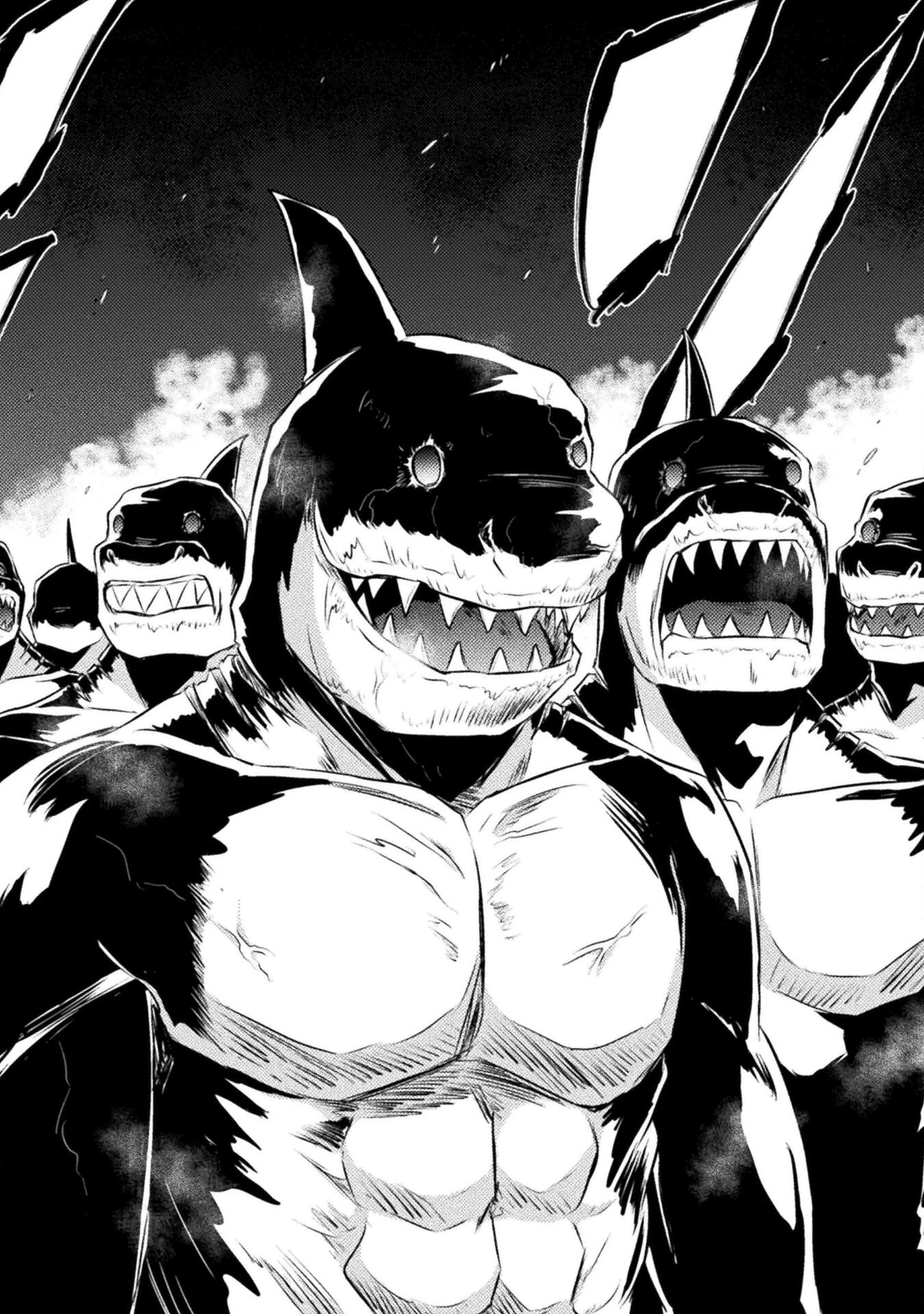 異世界喰滅のサメ; Isekai kuimetsu no Same; Sharks that eat up another world 第22話 - 12