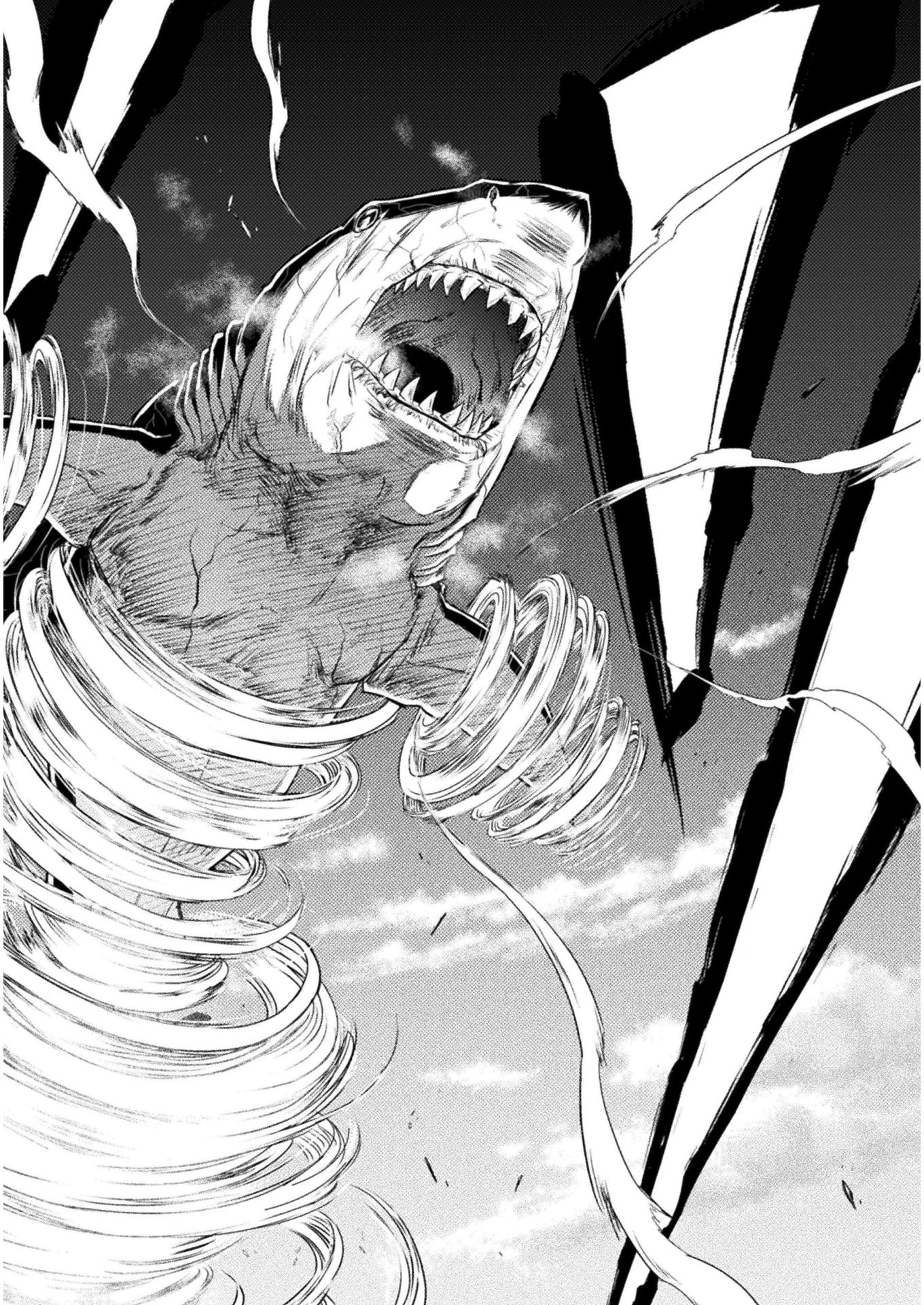 異世界喰滅のサメ; Isekai kuimetsu no Same; Sharks that eat up another world 第5話 - 20