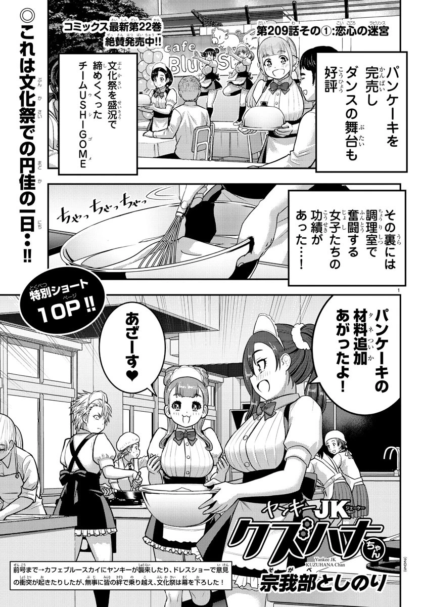 ヤンキーJKクズハナちゃん 第209話 - 1