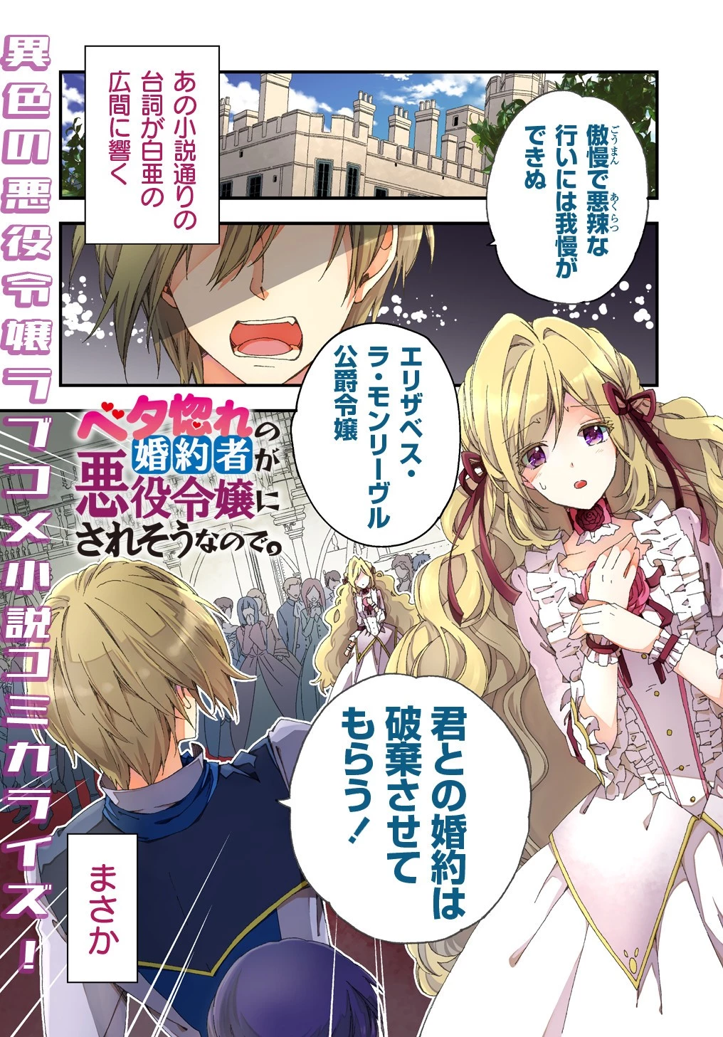 Beta Hore no Konyakusha ga Akuyaku Reijou ni Sare Sou na no de Hiroingawa ni wa Sore Souou no Mukui wo Ukete Morau 第1話 - 1