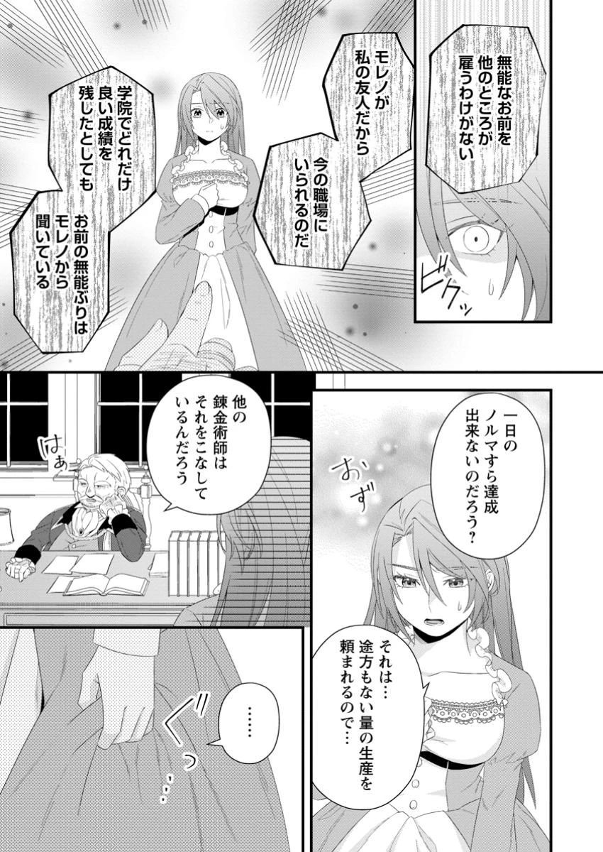 無能と言われた錬金術師　～家を追い出されましたが、凄腕だとバレて侯爵様に拾われました～ 第1話 - 9