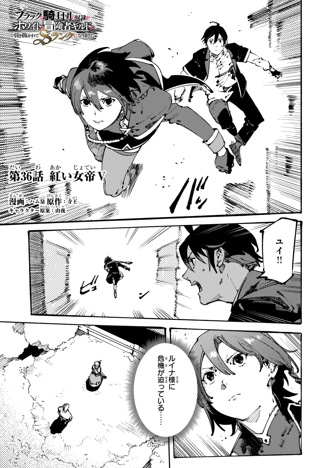 ブラックな騎士団の奴隷がホワイトな冒険者ギルドに引き抜かれてSランクになりました 第36話 - 1