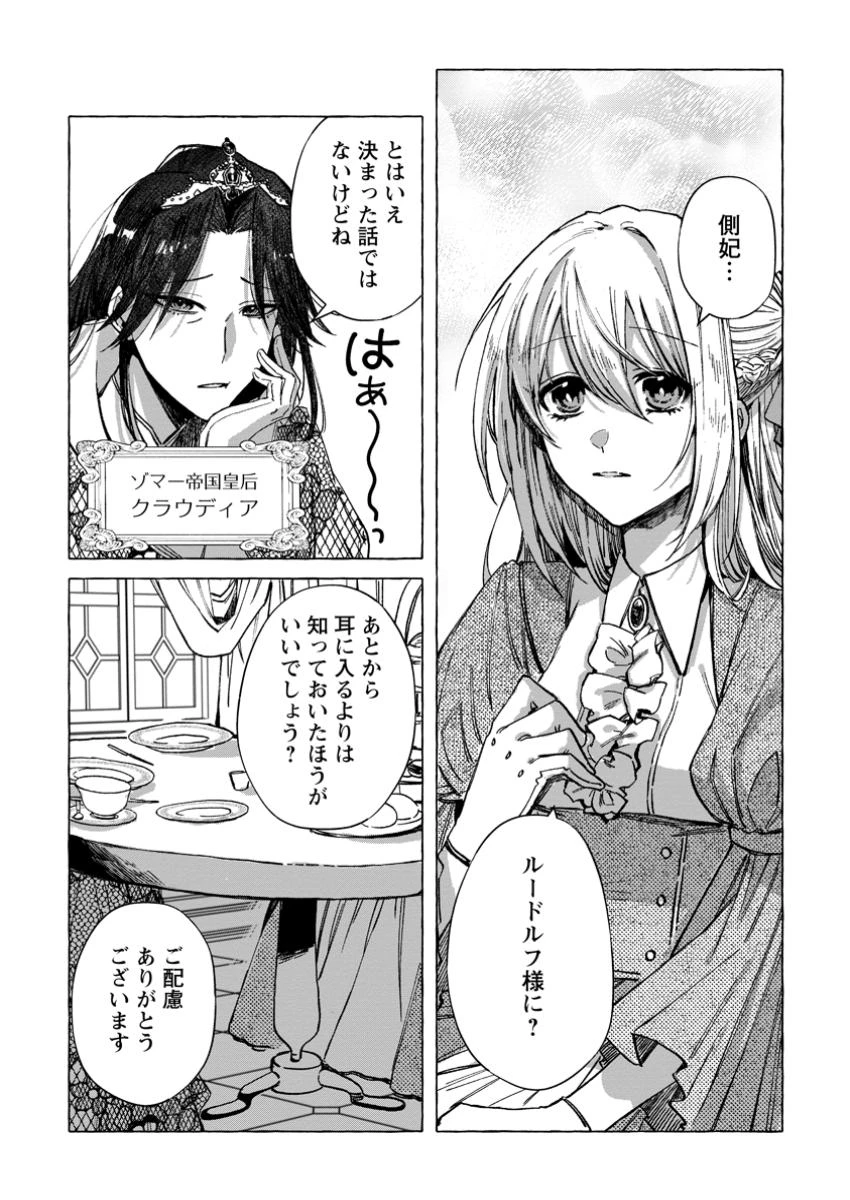 王妃になる予定でしたが、偽聖女の汚名を着せられたので逃亡したら、皇太子に溺愛されました。そちらもどうぞお幸せに。 第32.1話 - 1