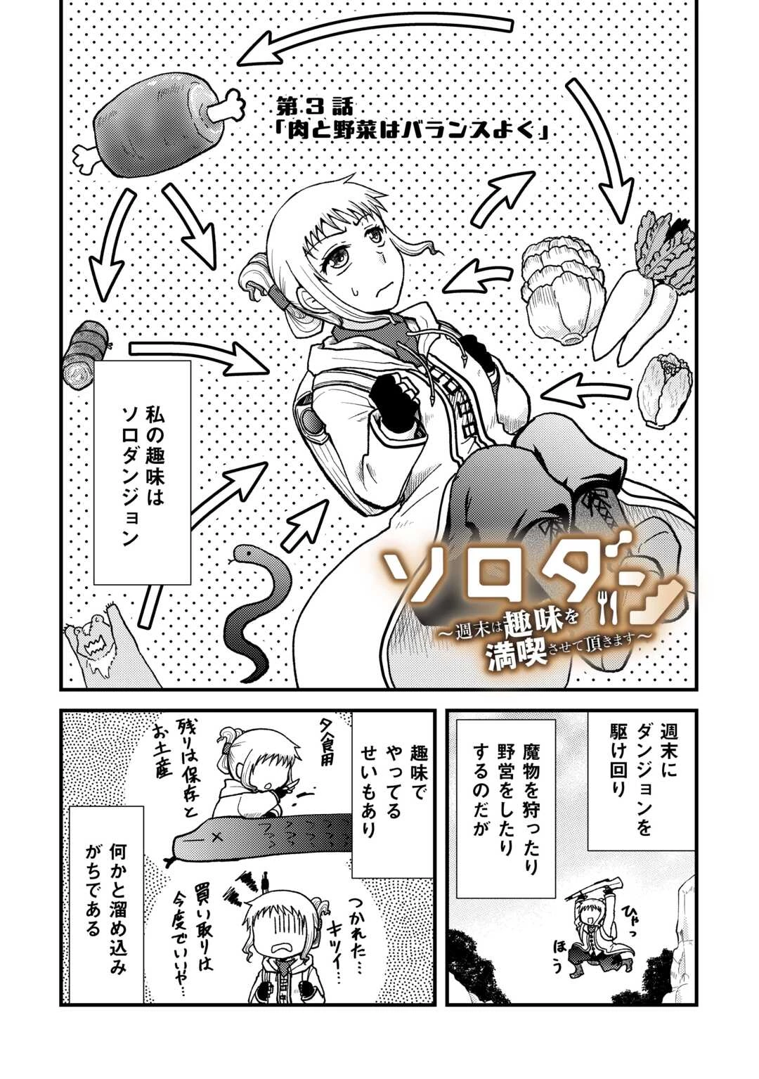 ソロダン　～週末は趣味を満喫させて頂きます～ 第3話 - 2