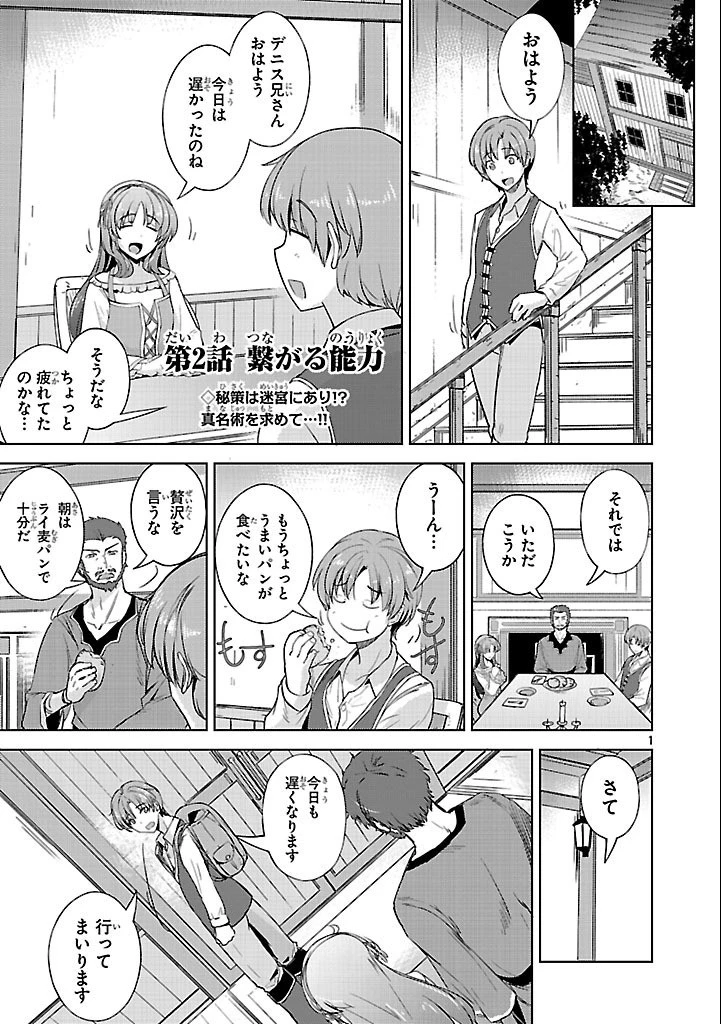 崖っぷち貴族の生き残り戦略 第2話 - 1